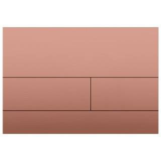 Кнопка для инсталляции, нерж.сталь COPPER BRUSHED