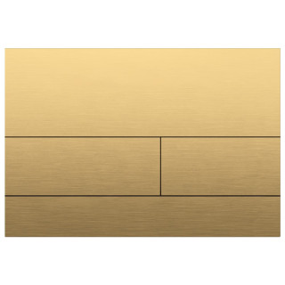 Кнопка для инсталляции, нерж.сталь MATT GOLD