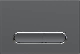 Кнопка для инсталляции, пластик GUN METAL для инсталляций GEBERIT