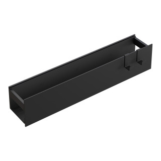 Полка настенная 60см Black + 2 крючка
