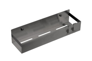 Полка подвесная + 2 крючка GUN METAL