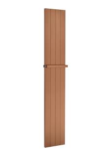 Полотенцесушитель электрический FLAT BRUSHED BRONZE