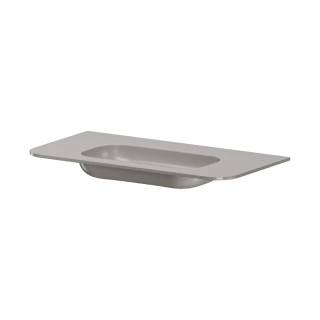 Раковина моноблок VOI 100см STONE FINISH STONE GREY