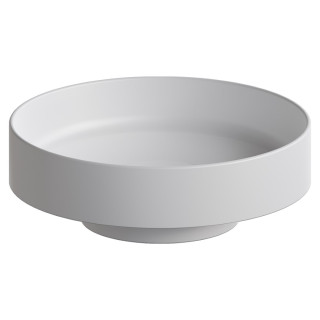 Раковина накладная SOLE Corian 400*130 Matt White