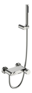 Смеситель STICK для ванны Nikel Brush с ручкой DIAMOND