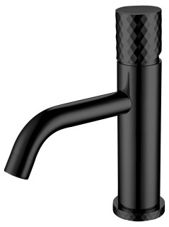 Смеситель STICK для умыв. низ. BLACK DIAMOND BLACK_Комплект