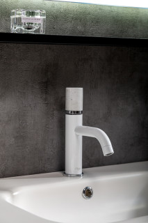 Смеситель STICK для умыв.низ. WHITE MRAMOR WHITE_Комплект