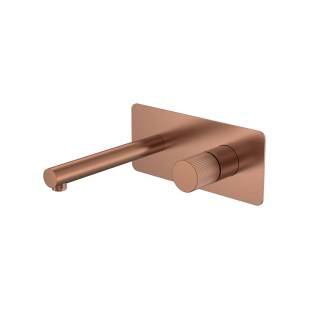 Смеситель STICK из стены COPPER BRUSHED ручка LINEA