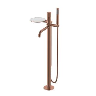 Смеситель STICK напольный COPPER BRUSHED SPIRALE