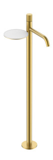 Смеситель STICK напольный для умыв. MATT GOLD SPIRALE