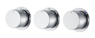 Смеситель встроенный STICK DIAMOND CHROME 3-х проходной