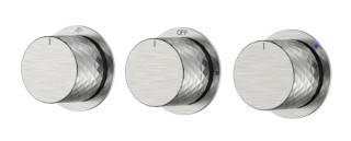 Смеситель встроенный STICK DIAMOND NICKEL BRUSH 3-х проходной