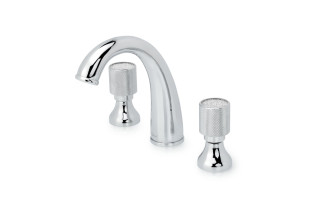 Смеситель для раковины на 3 отв. ROYAL CRYSTAL, хром_Комплект