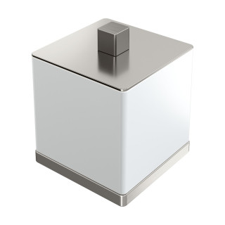 Стакан для ватных дисков Qubic Nickel Brush