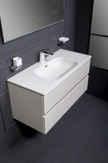 Тумба без раковины Vallessi 100*46cm КАШЕМИР мат. 2 полки