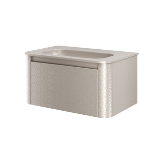 Тумба с раковиной VOI 80CM STONEFINISH CASHMERE
