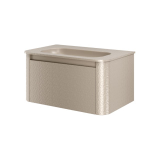 Тумба с раковиной VOI 80CM STONEFINISH DAPHNE