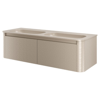 Тумба с раковиной VOI 140CM STONEFINISH DAPHNE