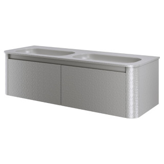 Тумба с раковиной VOI 140CM STONEFINISH LUNA