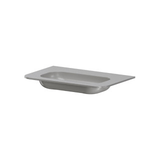 Раковина моноблок VOI 80см STONE FINISH LUNA