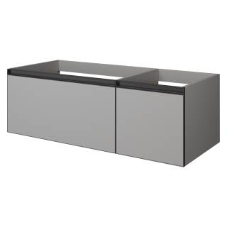 QUATRO 2 120см (80+40) тумба LUNA профиль ANTHRACITE