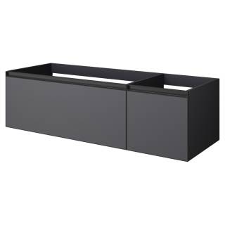 QUATRO 2 140см (100+40) тумба ANTHRACITE профиль ANTHRACITE