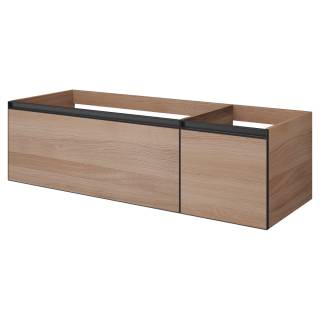 QUATRO 2 140см (100+40) тумба WILLOW профиль ANTHRACITE