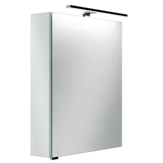 Зеркальный шкаф для ванной комнаты SANCOS Hilton 60x15х75 с LED подсветкой, арт.Z600