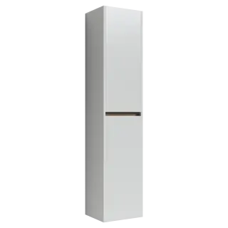Шкаф-пенал SANCOS Ум (Smart) подвесной белый, 35x30x160 арт. PSM35W