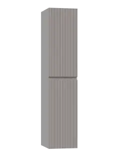 Шкаф-пенал SANCOS Сноб T (Snob T) подвесной Пыльная роза (Doha Soft) 35x35x165 арт. PSNT35SM
