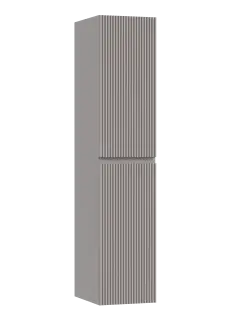 Шкаф-пенал SANCOS Сноб Р (Snob R) подвесной Пыльная роза (Doha Soft) 35x35x165 арт. PSNR35SM