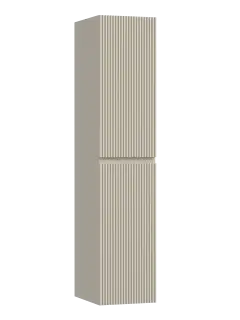 Шкаф-пенал SANCOS Сноб Р (Snob R) подвесной Бежевый матовый (Beige Soft) 35x35x165 арт. PSNR35CE