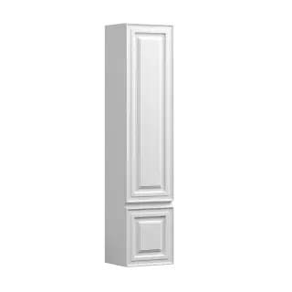 Шкаф-пенал SANCOS Самая (Very) подвесной левый, Белый матовый (Bianco) 35x30x160 арт. PVR35LW