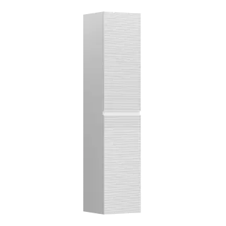 Шкаф-пенал подвесной SANCOS Фолк (Folk) 35x35x165 цвет Белый матовый (Bianco) арт. PFL35W
