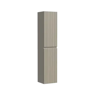 Шкаф-пенал подвесной SANCOS Код (Code) 35x35x165 цвет серая платина, арт. PCD35GP