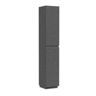 Шкаф-пенал напольный SANCOS Фолк напольный (Folk Floor) 35x35x190 цвет Темный серый (Grey soft) арт. PFL35FGS