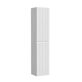 Шкаф-пенал подвесной SANCOS Ламель 35x35x165 белый матовый, арт. PLM35W