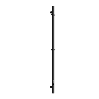 Полотенцесушитель электрический Sancos Линн (Linn) 150x3 I-образный черный матовый SC13002MB