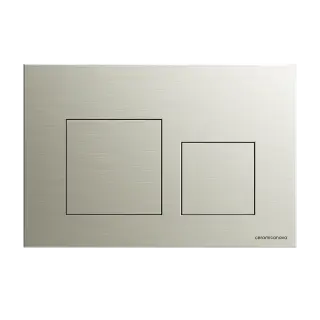 Кнопка смыва Баланс (Balance), клавиши Квадрат (Square), цвет брашированный никель, арт. CN12-002BN