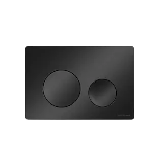 Кнопка смыва Баланс (Balance), клавиши Круг (Circle), цвет черный матовый, арт. CN12-001MB