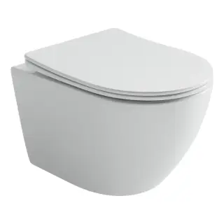 Подвесной унитаз Ceramicanova Уно (Uno) смыв Торнадо 490x360x360 белый