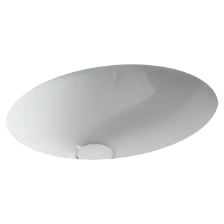 Раковина встраиваемая снизу Ceramicanova Эра (Era) 465x380x190 мм, с отверстием слива - перелива, белый, арт.CN15005