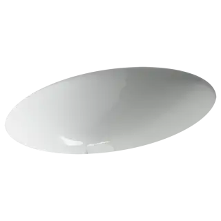 Раковина встраиваемая снизу Ceramicanova Эра (Era) овальная 615x435x220 мм, цвет белый арт. CN6081