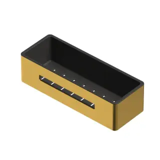 Полка для душа WHITECROSS Ergo ER2280GLB (брашированное золото)