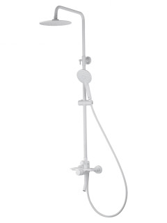 Душевая система WONZON & WOGHAND CLICK, Белый матовый (WW-N3S962-MW)