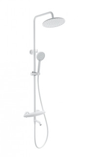 Душевая система с термостатом WONZON & WOGHAND CAPSULE, Белый матовый (WW-B3031-A1-MW)