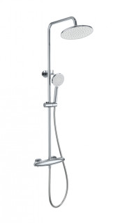 Душевая система с термостатом WONZON & WOGHAND CAPSULE, Хром (WW-B3031-A-CR)