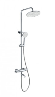 Душевая система с термостатом WONZON & WOGHAND CAPSULE, Хром (WW-B3031-A1-CR)