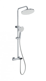 Душевая система с термостатом WONZON & WOGHAND MUSE Corno , Хром (WW-B2091-A-CR)
