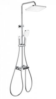 Душевая система с термостатом WONZON & WOGHAND MUSE Corno, Хром (WW-B3112-CR)